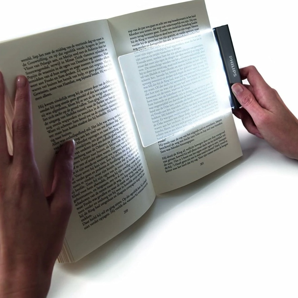 Philips Rechargeable LED Reading Book Light - Picture 2 of 4